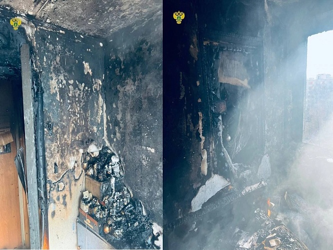 Женщина погибла в результате пожара в квартире на востоке Москвы