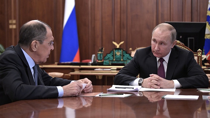 Путин поднял вопрос о целях и задачах, которые ныне актуальны для работы МИД