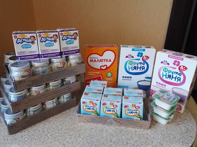 С начала года в Москве выдали более 13 млн продуктовых наборов на молочных кухнях