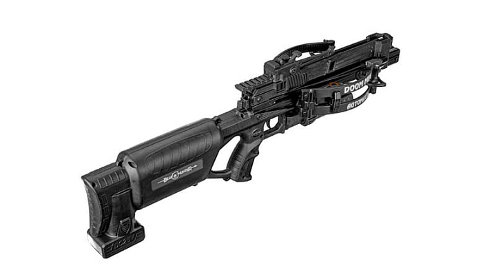 DOOM MINI AGREGGATOR — новый многозарядный арбалет с обратными плечами от BEARHUNTER